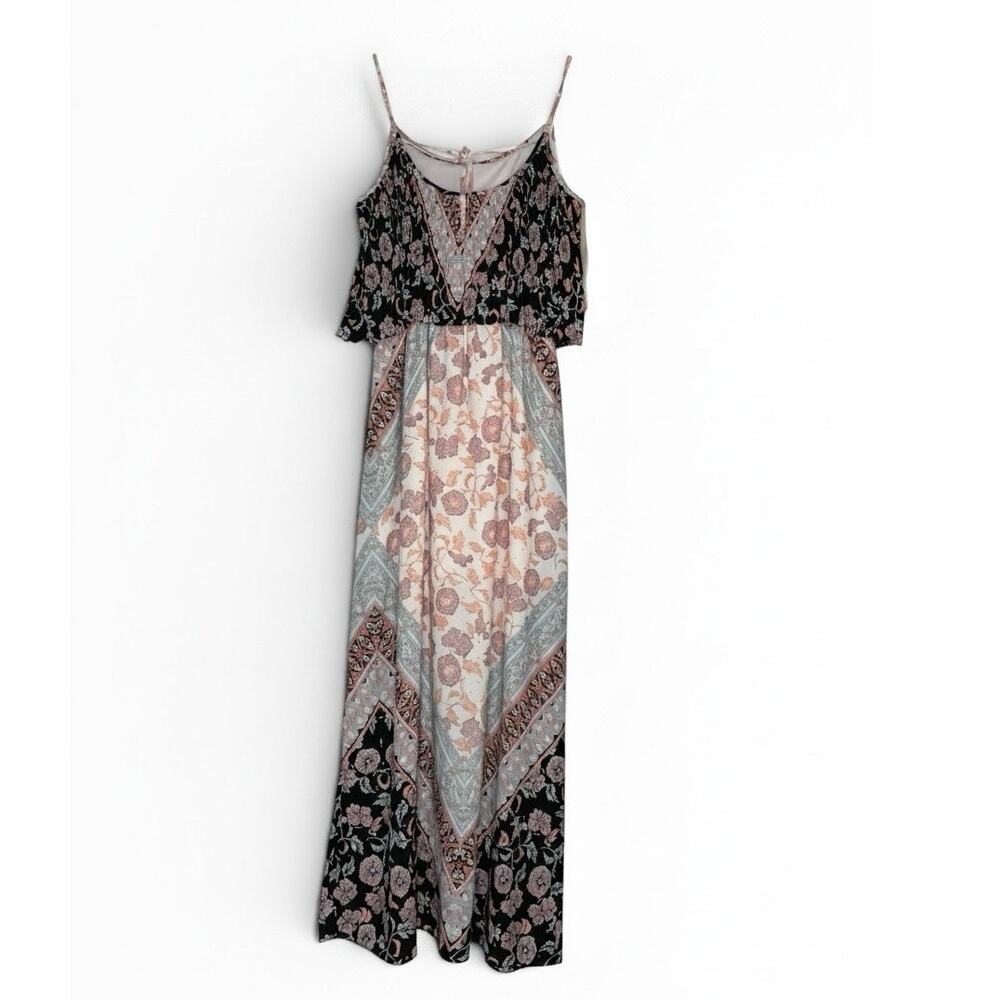NWT My Michelle Dreamy Victoria Maxi Dress Adjustable Straps Sz M | NWT